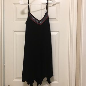 Summer dress - short, spaghetti strap